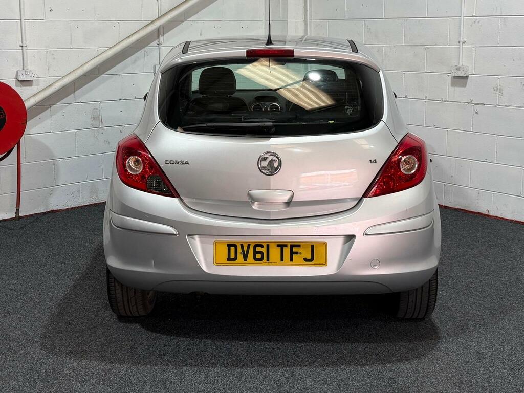 Vauxhall Corsa 1.4 16V Se Euro 5 DV61TFJ Silver #5