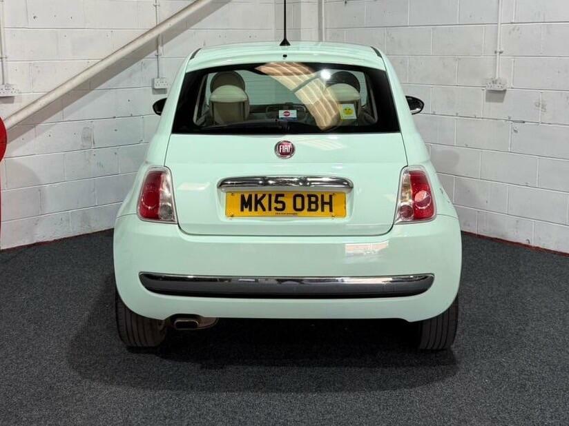 Fiat 500 1.2 Lounge Euro 6 Ss MK15OBH Green #5