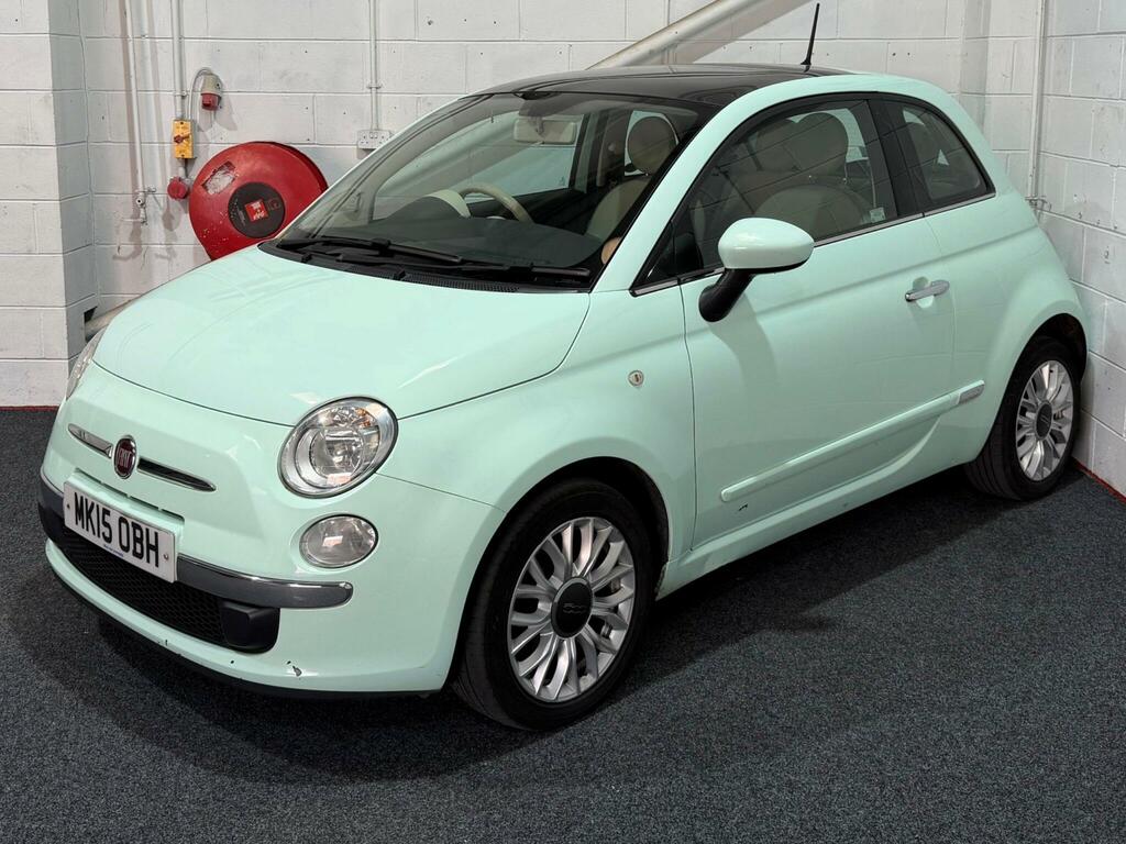 Fiat 500 1.2 Lounge Euro 6 Ss MK15OBH Green #3
