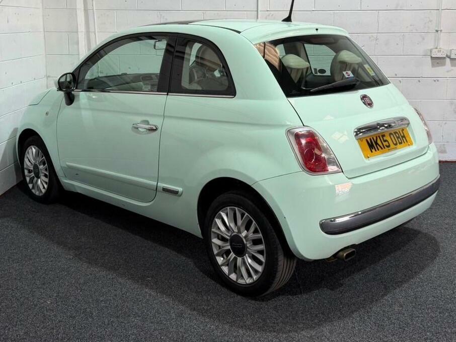 Fiat 500 1.2 Lounge Euro 6 Ss MK15OBH Green #4