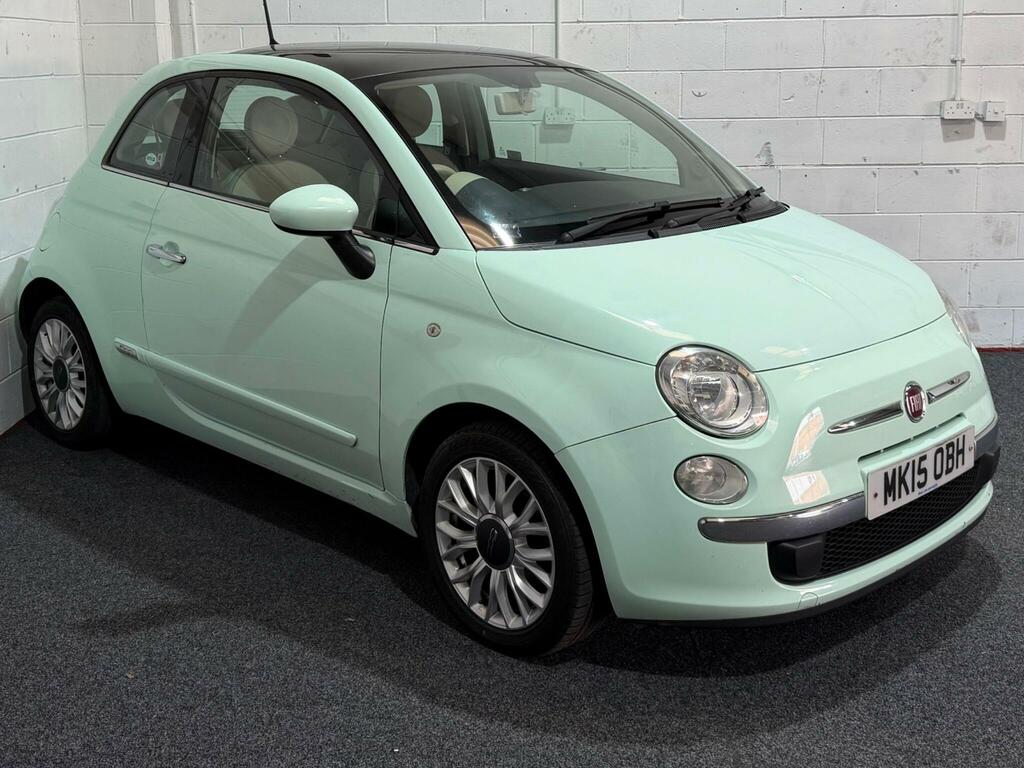 Fiat 500 1.2 Lounge Euro 6 Ss Green