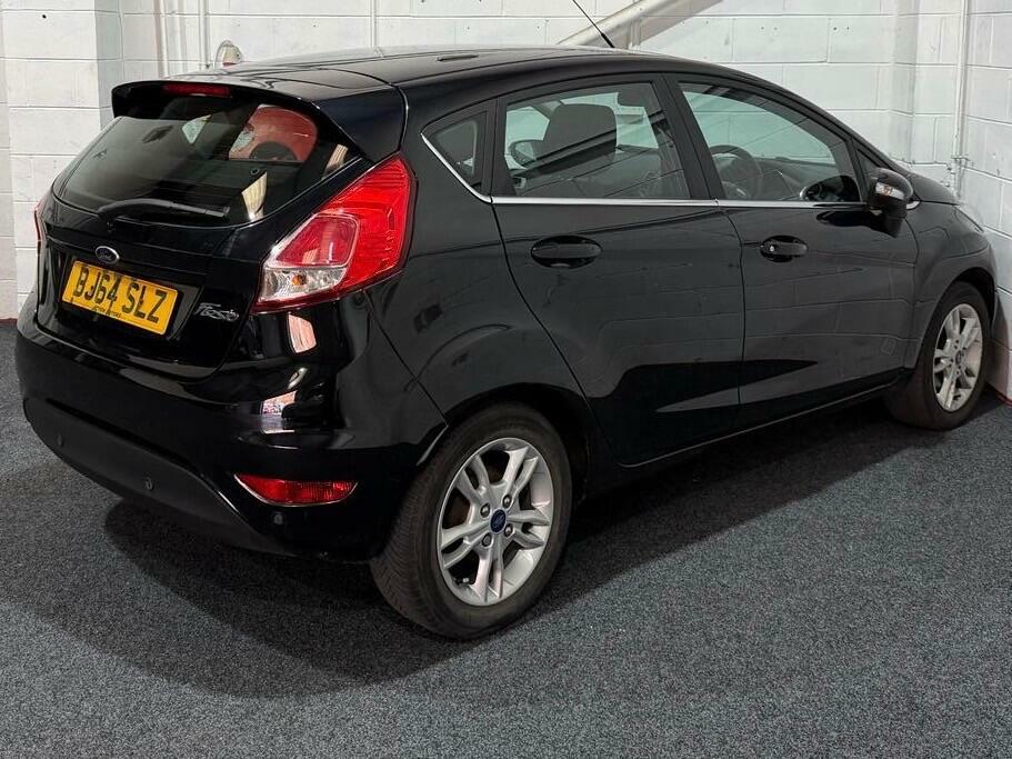 Ford Fiesta 1.0 Zetec Euro 5 Ss BJ64SLZ Black #6