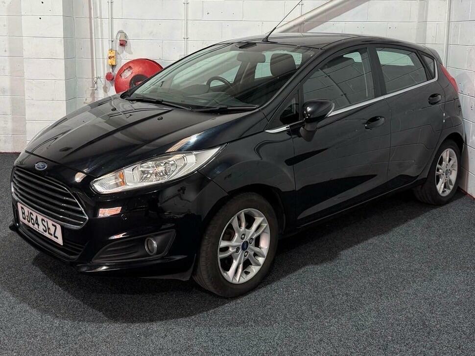 Ford Fiesta 1.0 Zetec Euro 5 Ss BJ64SLZ Black #3
