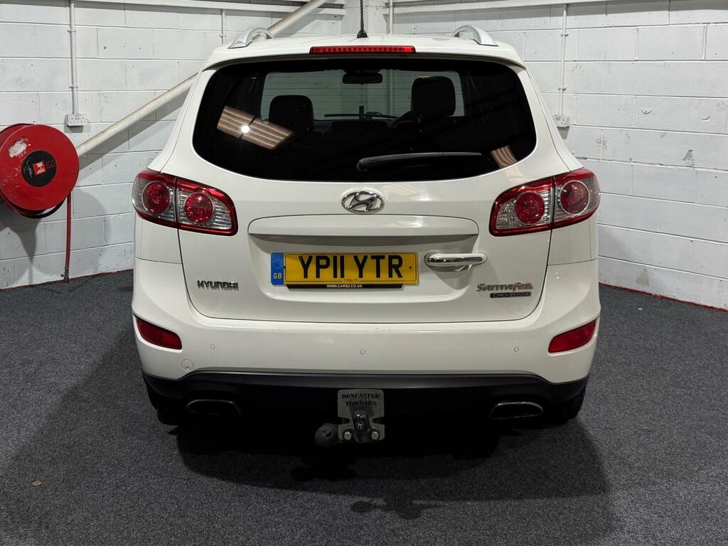 Hyundai Santa Fe 2.2 Crdi Premium 4Wd Euro 5 7 Seat White #5