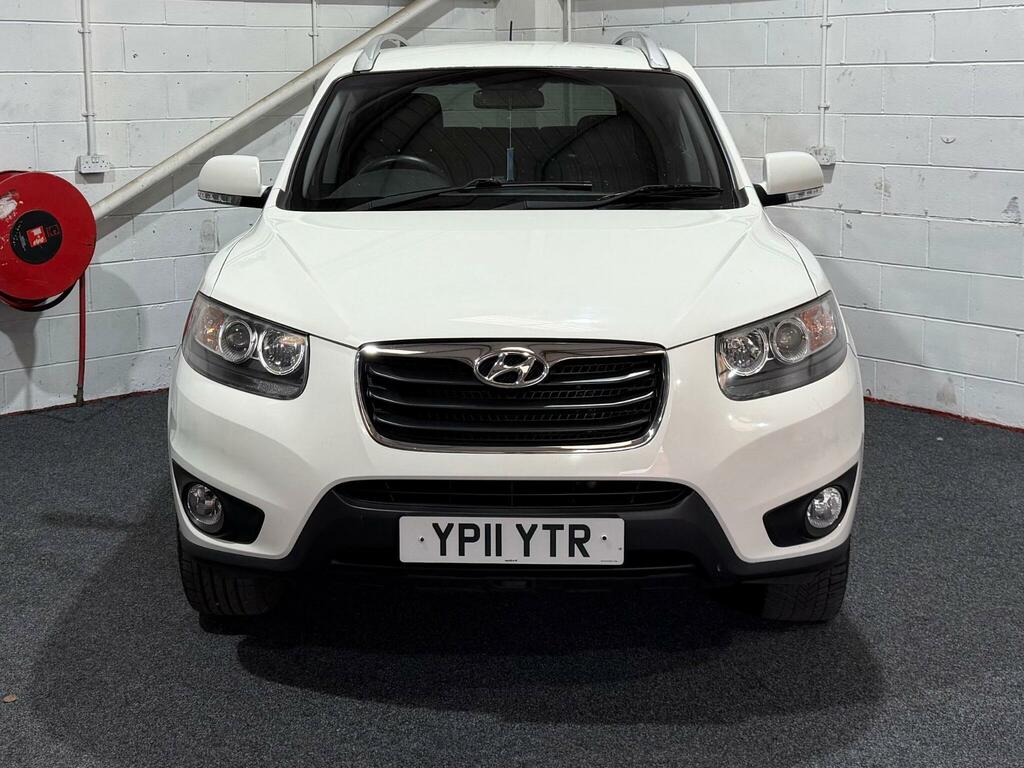 Hyundai Santa Fe 2.2 Crdi Premium 4Wd Euro 5 7 Seat White #2