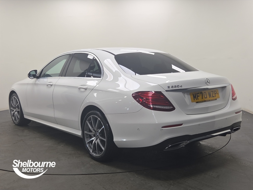 Mercedes-Benz E Class E Class 2.0 E220d Amg Line Edition Premium Saloo MF70WZP White #2
