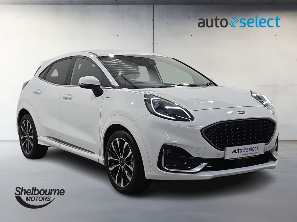 Ford Puma Puma 1.0T Ecoboost Mhev St-line Vignale Suv Pe White