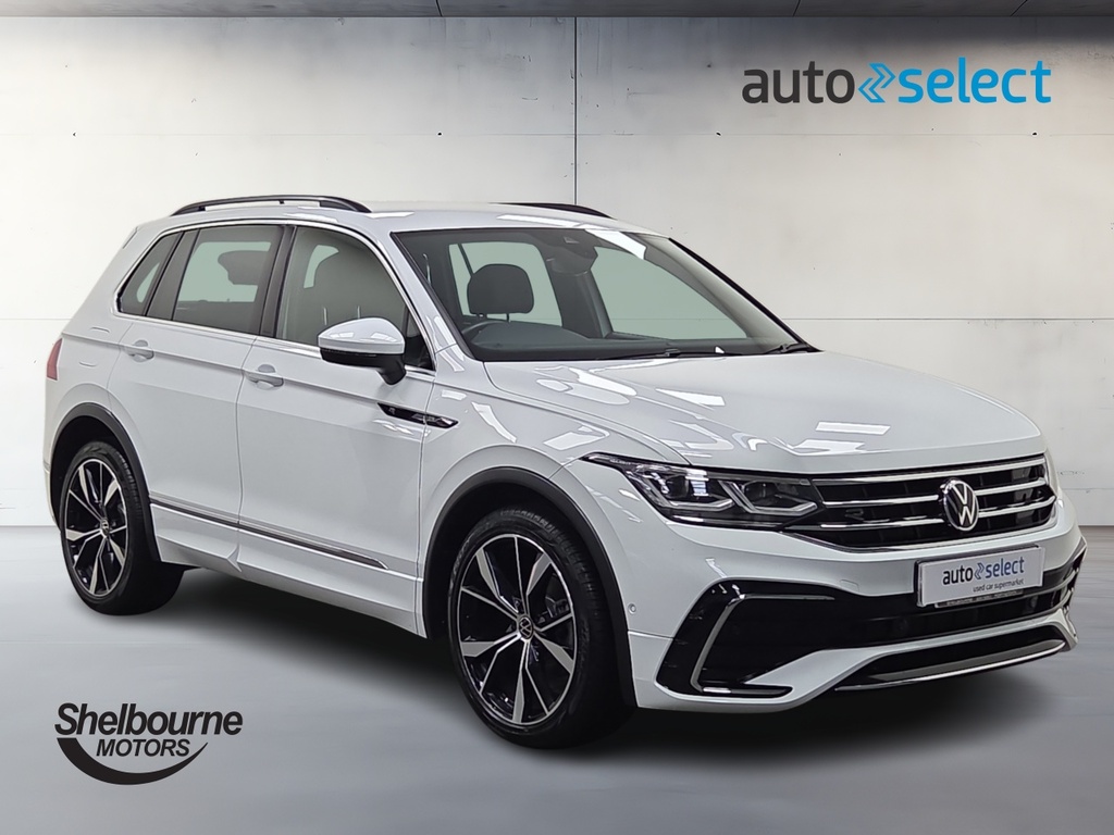 Volkswagen Tiguan Tiguan 2.0 Tdi R-line Suv Dsg 4Motion White