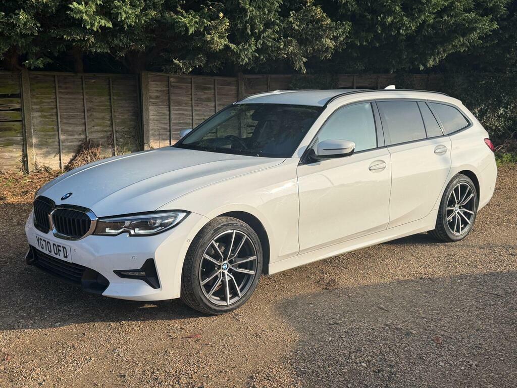 BMW 3 Series 2.0 318I Sport Touring Euro 6 S S YG70OFD White #3