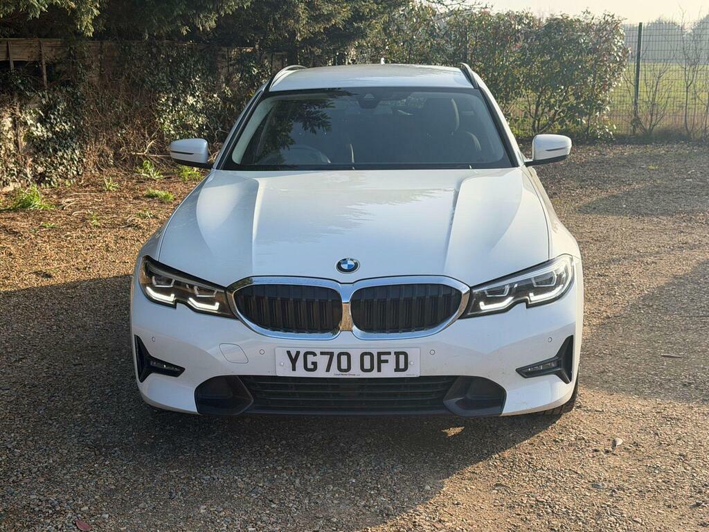 BMW 3 Series 2.0 318I Sport Touring Euro 6 S S YG70OFD White #2