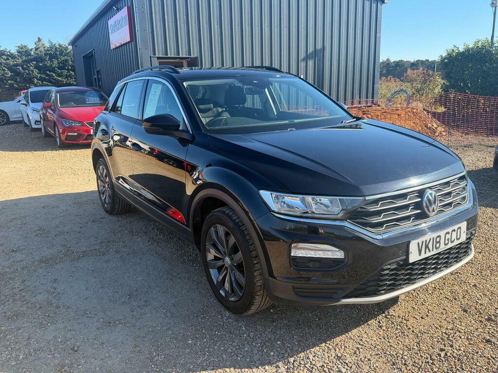 Volkswagen T-Roc 1.0 Tsi Se Euro 6 S S VK18GCO Black #3