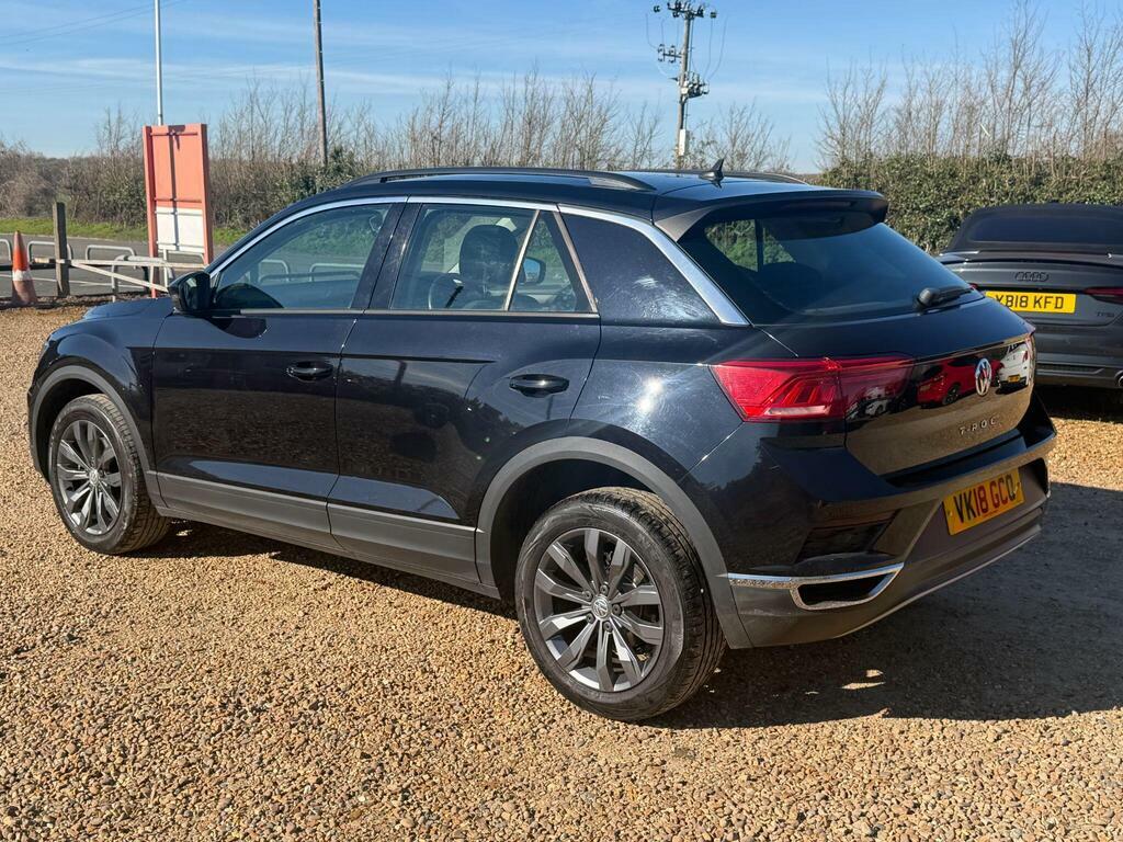 Volkswagen T-Roc 1.0 Tsi Se Euro 6 S S VK18GCO Black #4