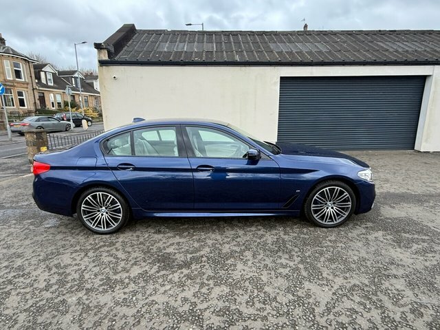 BMW 5 Series 2.0 530E 9.2Kwh M Sport Saloon Plug-in Blue #2