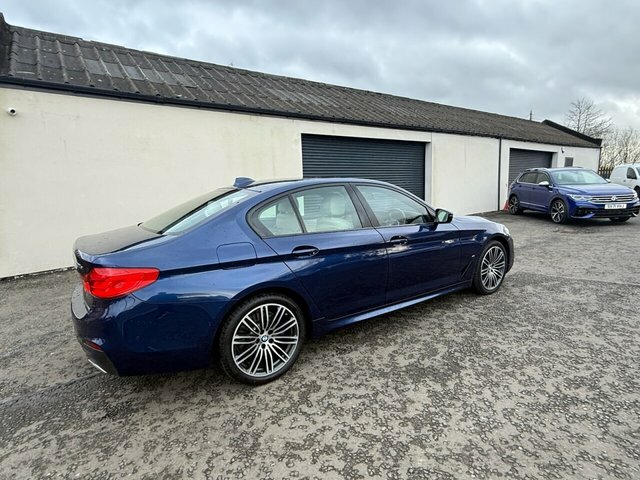 BMW 5 Series 2.0 530E 9.2Kwh M Sport Saloon Plug-in Blue #3