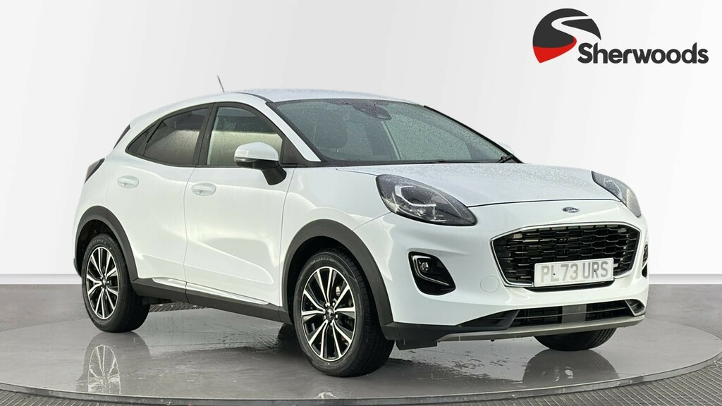 Ford Puma 1.0T Ecoboost Mhev Titanium Suv Hybrid White