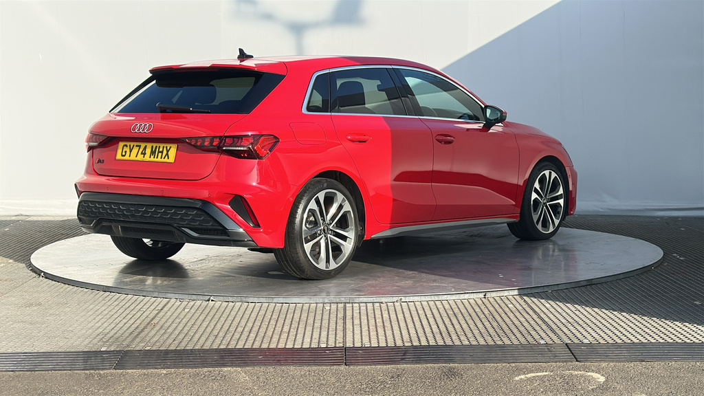 Audi A3 1.5 Tfsi 35 S Line Sportback Eur GY74MHX Red #6