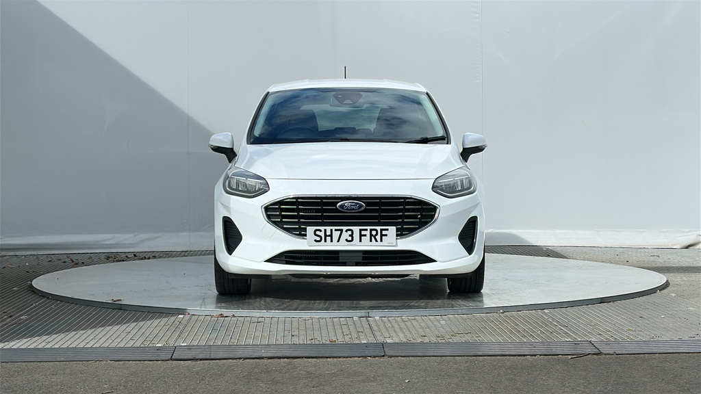 Ford Fiesta 1.0T Ecoboost Mhev Titanium X Hatchback SH73FRF White #3