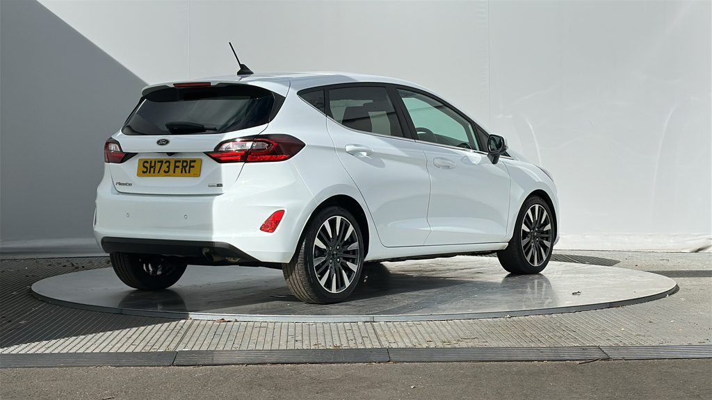 Ford Fiesta 1.0T Ecoboost Mhev Titanium X Hatchback SH73FRF White #6