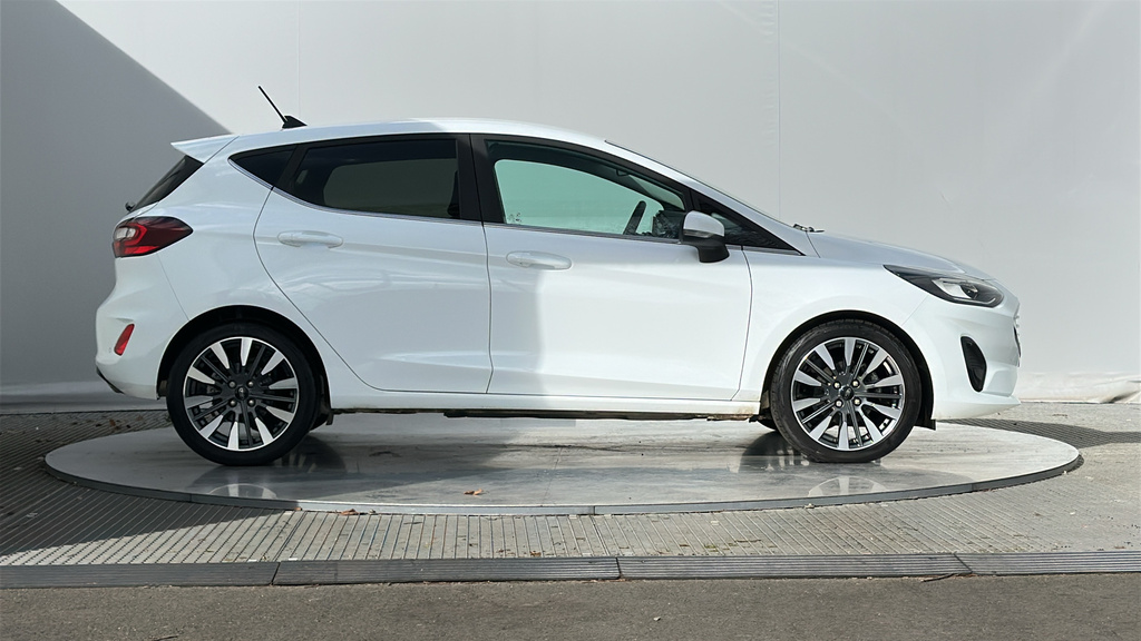 Ford Fiesta 1.0T Ecoboost Mhev Titanium X Hatchback SH73FRF White #5