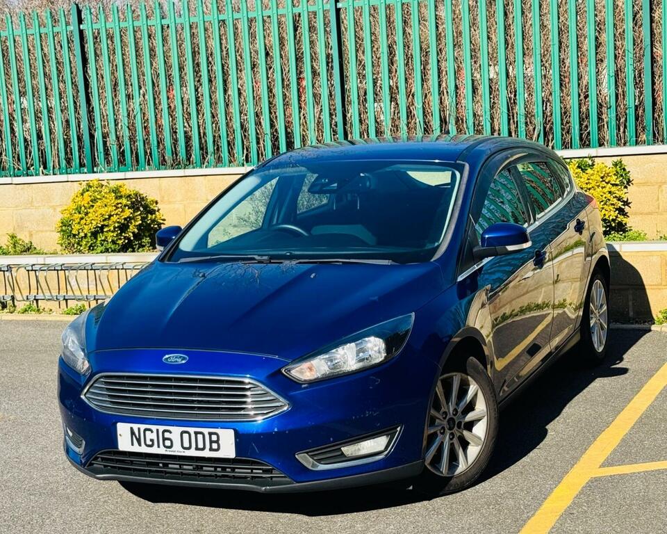 Ford Focus 1.0T Ecoboost Titanium Euro 6 Ss NG16ODB Blue #5