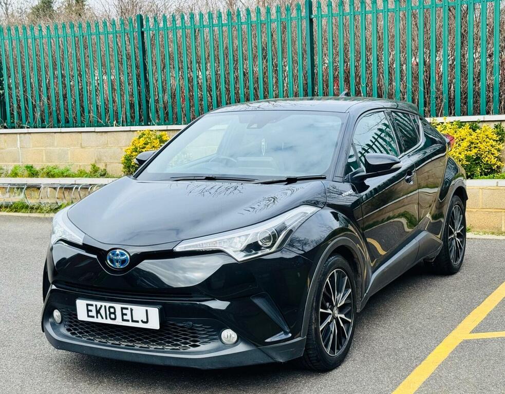 Toyota C-Hr 1.8 Vvt-h Excel Cvt Euro 6 Ss EK18ELJ Black #6