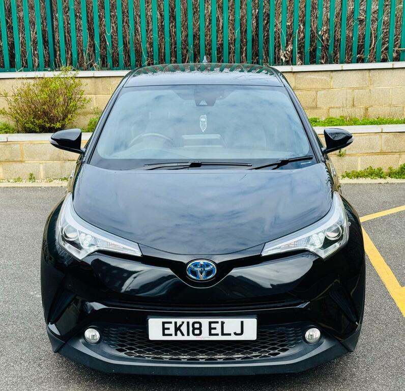 Toyota C-Hr 1.8 Vvt-h Excel Cvt Euro 6 Ss EK18ELJ Black #4