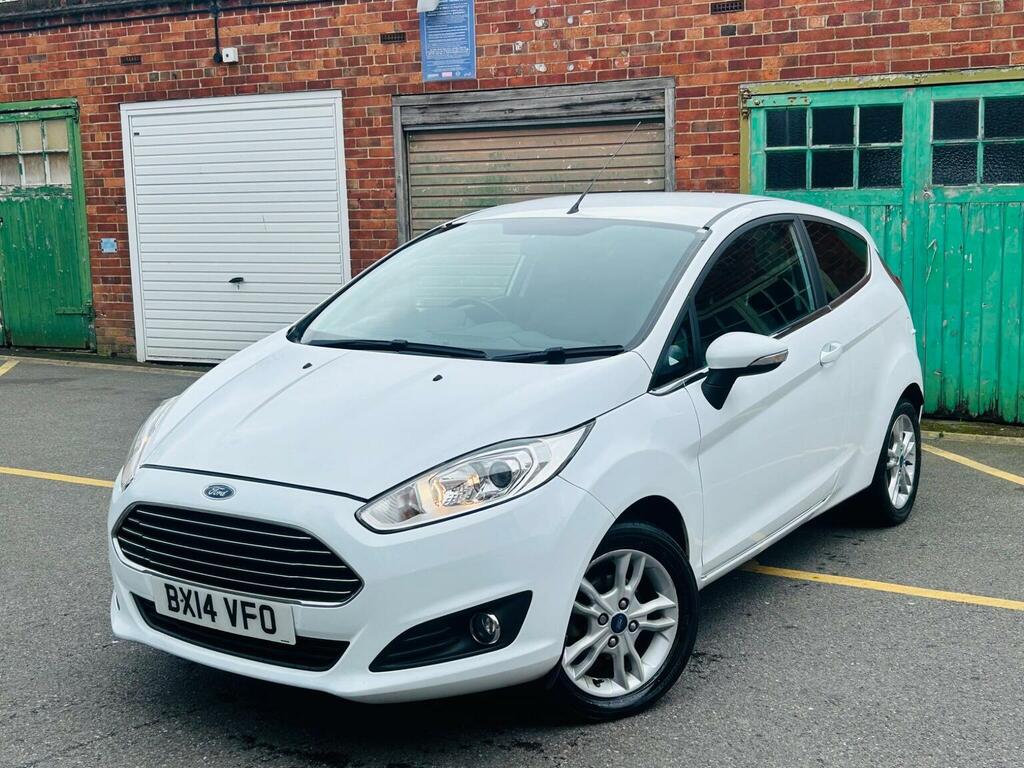 Ford Fiesta 1.0T Ecoboost Zetec Powershift Euro 5 BX14VFO White #6