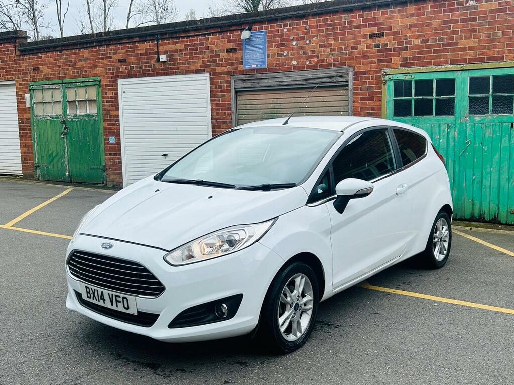 Ford Fiesta 1.0T Ecoboost Zetec Powershift Euro 5 BX14VFO White #5
