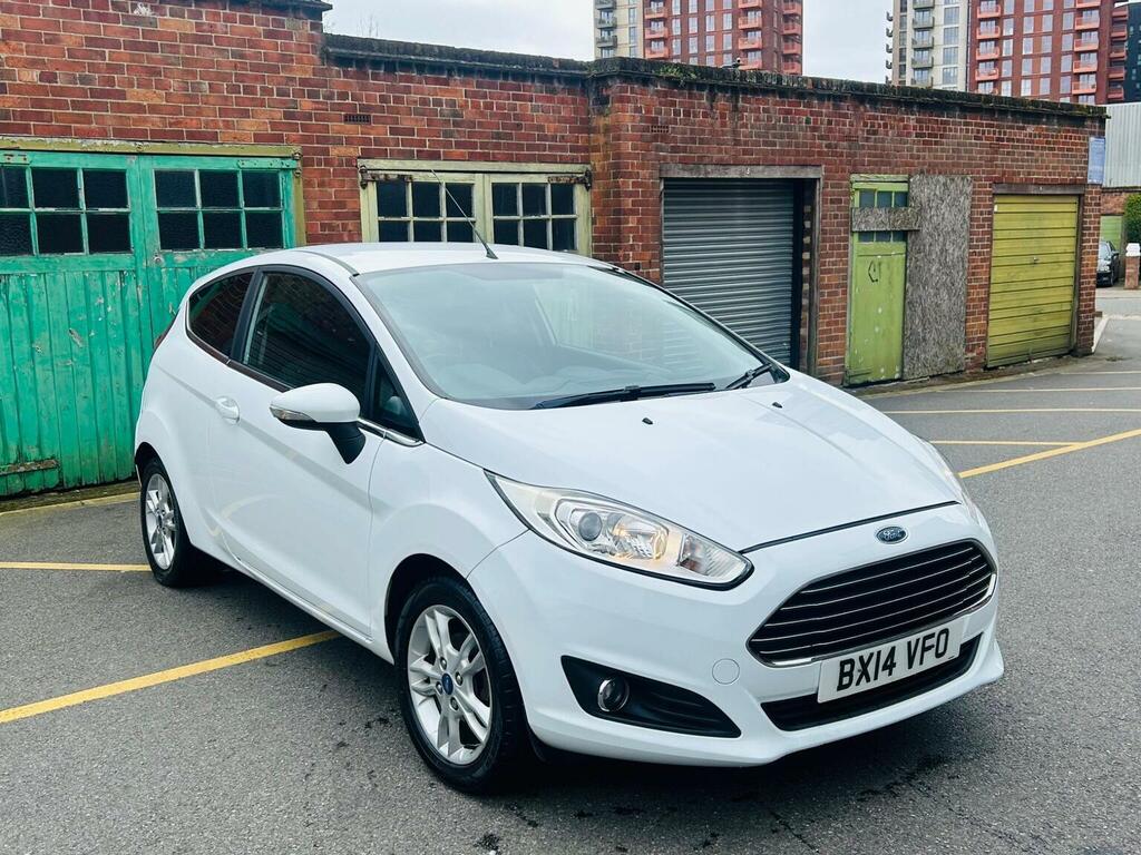Ford Fiesta 1.0T Ecoboost Zetec Powershift Euro 5 BX14VFO White #2