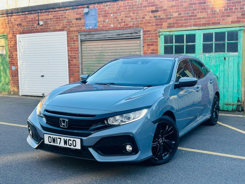 Honda Civic 1.0 Vtec Turbo Sr Cvt Euro 6 Ss OW17WGO Grey #6