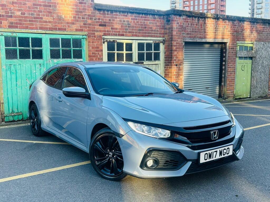 Honda Civic 1.0 Vtec Turbo Sr Cvt Euro 6 Ss OW17WGO Grey #2