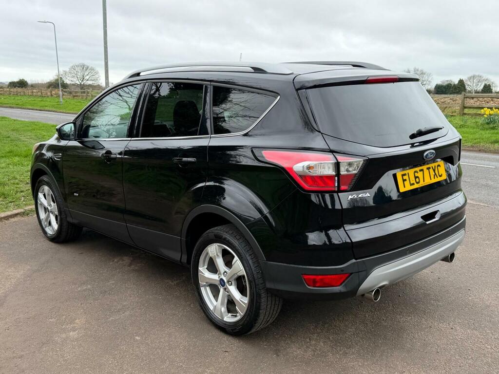 Ford Kuga Suv 2.0 Tdci Titanium Awd Euro 6 Ss 20176 FL67TXC Black #6