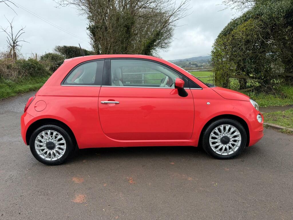 Fiat 500 Hatchback 1.2 Lounge Euro 6 Ss 201565 EU65UDZ Pink #3