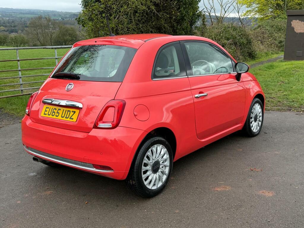Fiat 500 Hatchback 1.2 Lounge Euro 6 Ss 201565 EU65UDZ Pink #2