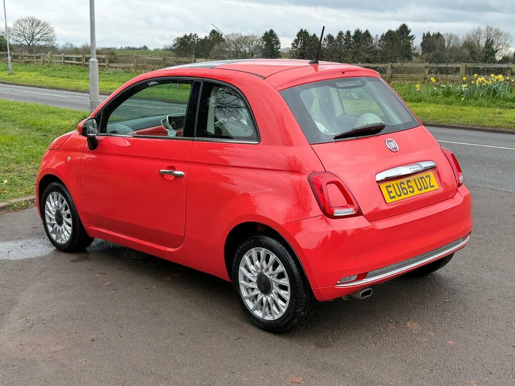 Fiat 500 Hatchback 1.2 Lounge Euro 6 Ss 201565 EU65UDZ Pink #6