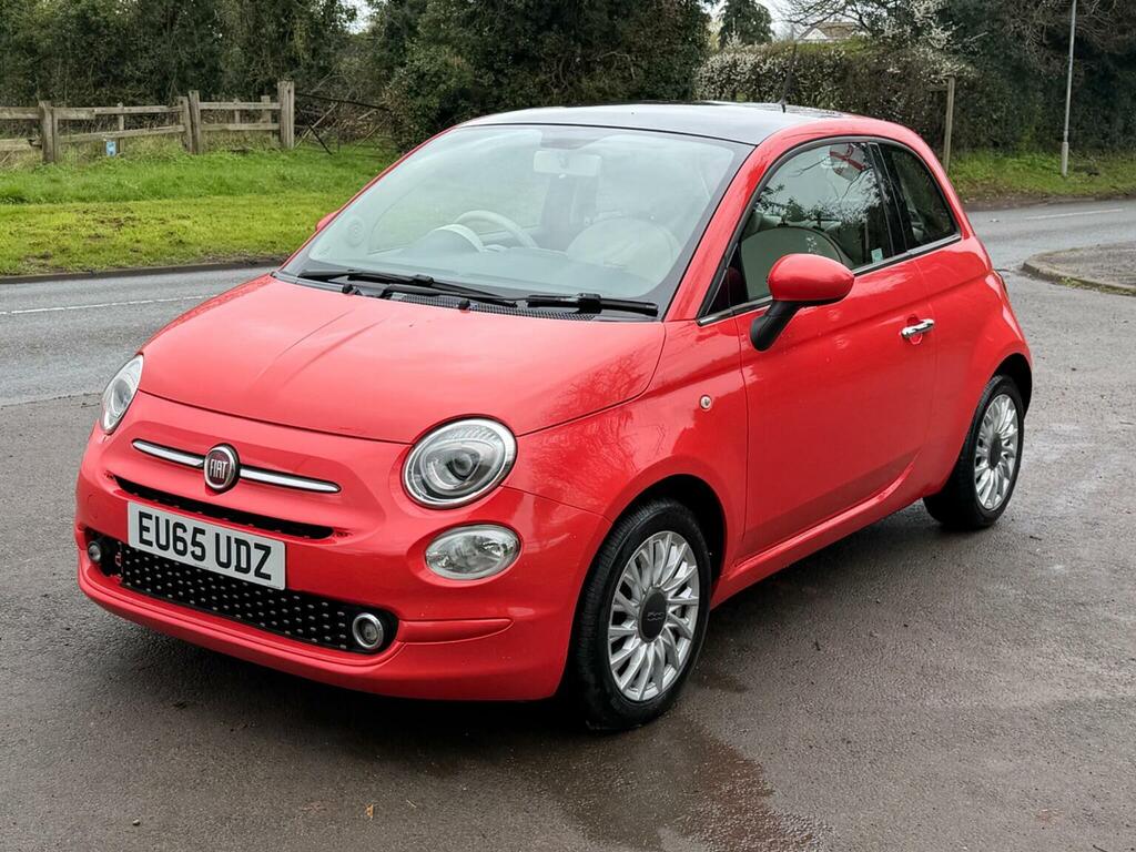 Fiat 500 Hatchback 1.2 Lounge Euro 6 Ss 201565 EU65UDZ Pink #5