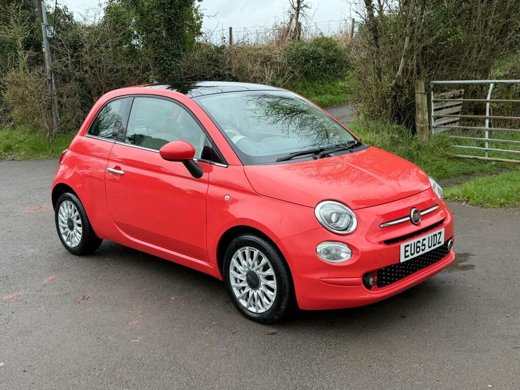 Fiat 500 Hatchback 1.2 Lounge Euro 6 Ss 201565 Pink