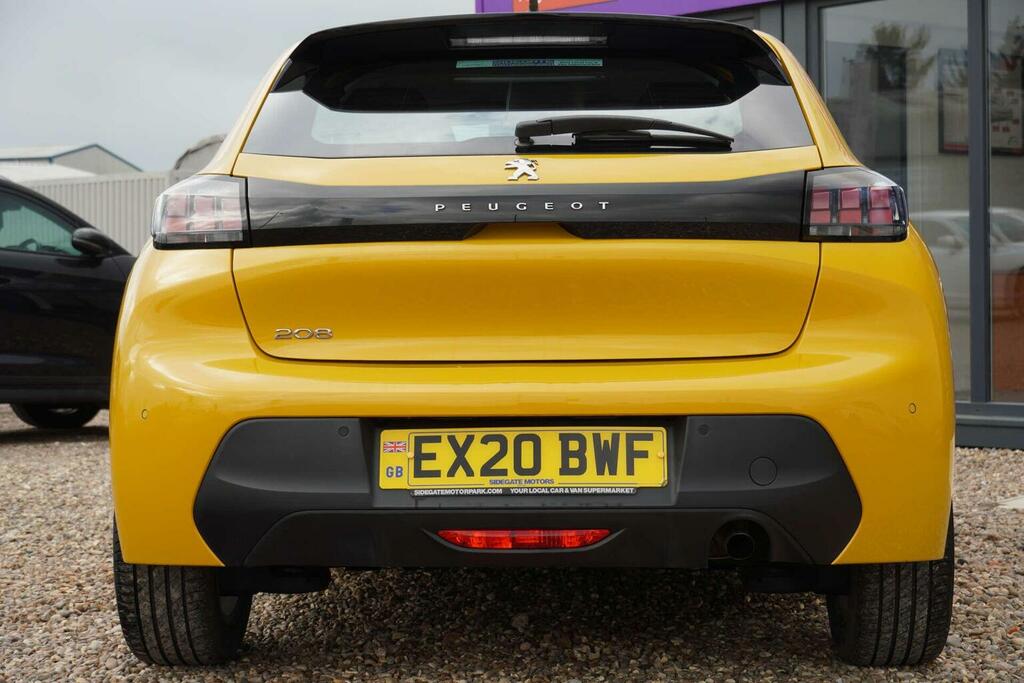 Peugeot 208 1.2 Puretech Active Euro 6 Ss EX20BWF Yellow #3