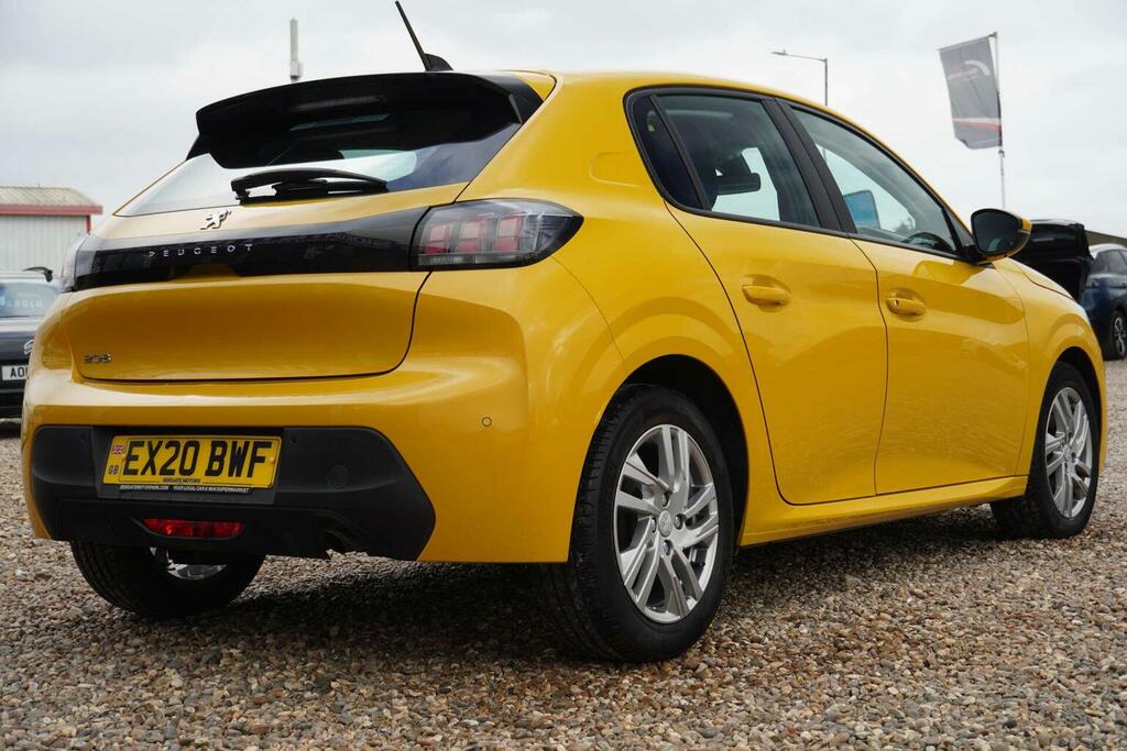 Peugeot 208 1.2 Puretech Active Euro 6 Ss EX20BWF Yellow #5