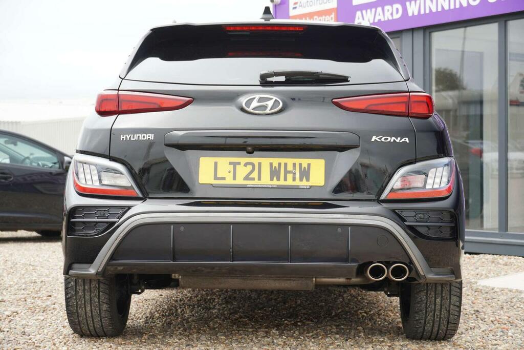 Hyundai Kona 1.0 T-gdi Mhev N Line Euro 6 Ss LT21WHW Black #5