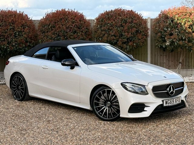 Mercedes-Benz E Class 2019 2.0 E350 Amg Line Cabriolet G-tron WG69XFB White #2