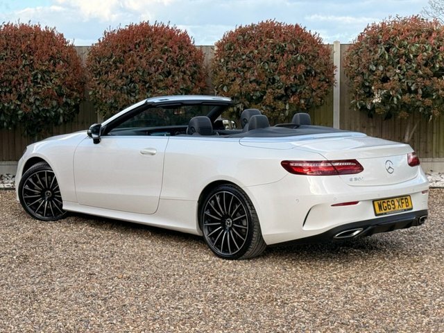Mercedes-Benz E Class 2019 2.0 E350 Amg Line Cabriolet G-tron WG69XFB White #5