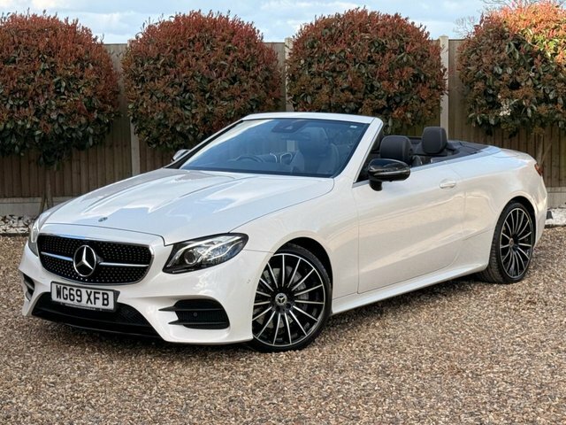 Mercedes-Benz E Class 2019 2.0 E350 Amg Line Cabriolet G-tron WG69XFB White #3