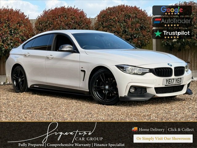 BMW 4 Series Gran Coupe 2017 2.0 420D M Sport Hatchback Eu White