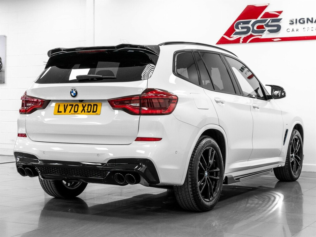 BMW X3 Xdrive20d M Sport LV70XDD White #4