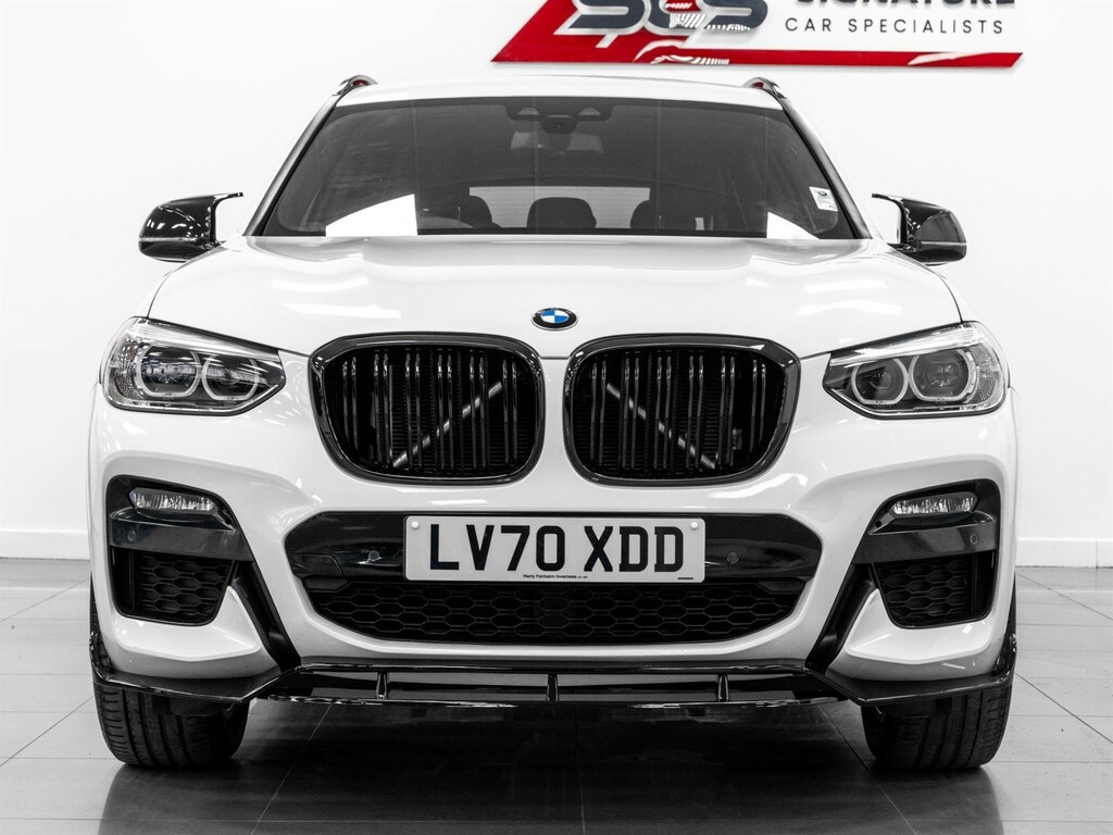 BMW X3 Xdrive20d M Sport LV70XDD White #5