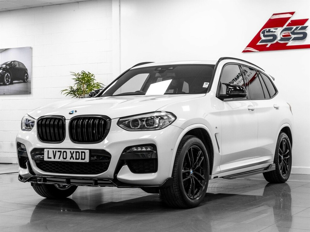 BMW X3 Xdrive20d M Sport LV70XDD White #2