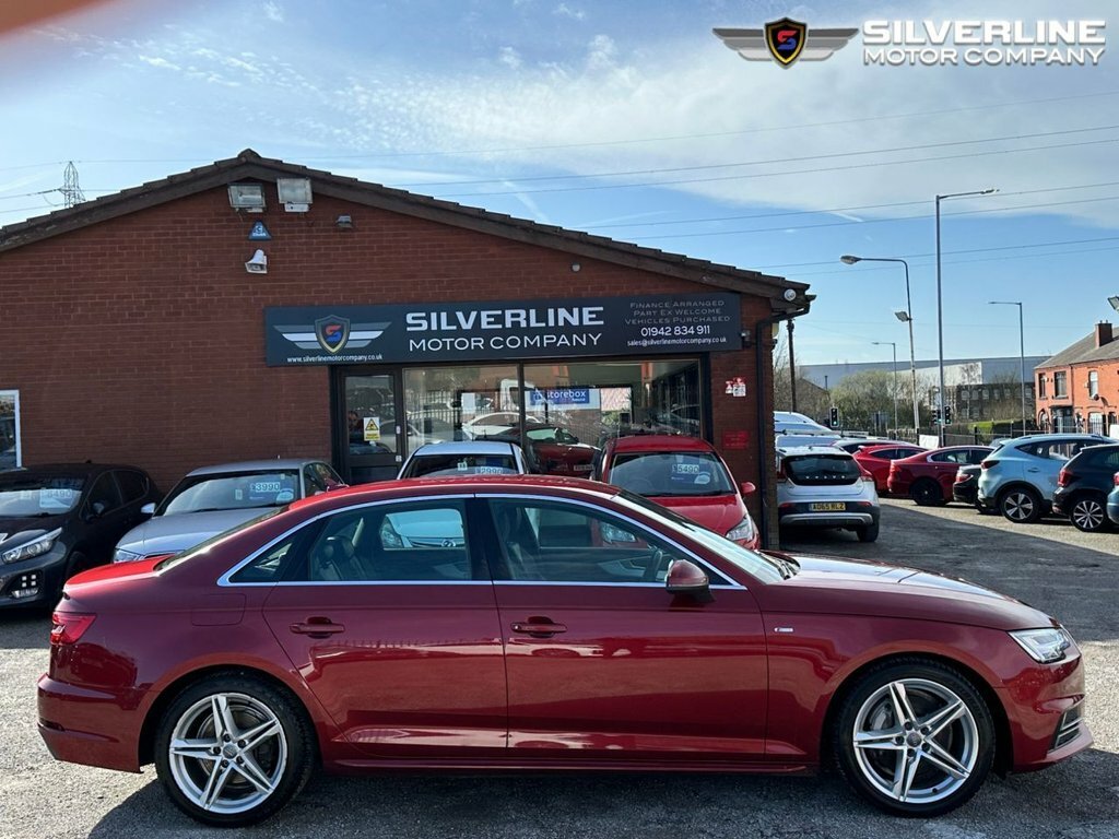 Audi A4 2L S Line MM66CXV Red #3