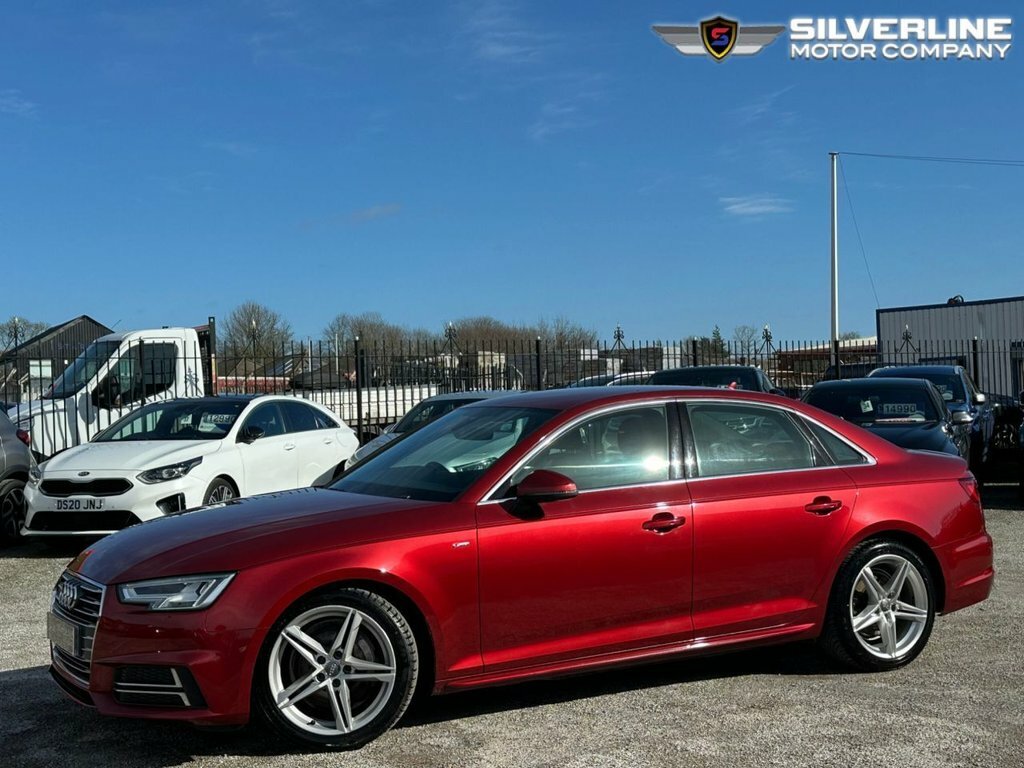Audi A4 2L S Line MM66CXV Red #4