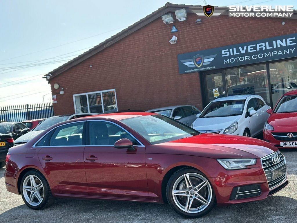 Audi A4 2L S Line Red